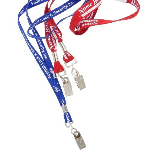 1 Color Imprinted Lanyards