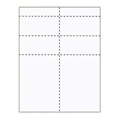 4 1/4" x 6" Convention Inserts - 250 pack