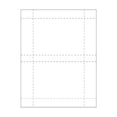 5 3/4" x 4 1/8" - Large Tradeshow Inserts - 250 pack
