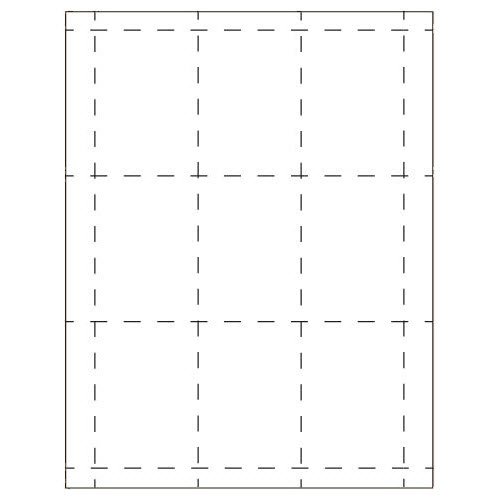 2 5/16" x 3 1/4" All-In-One Vertical Inserts - 500 pack