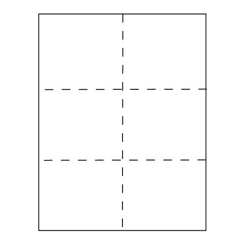 4 1/4" x 3 3/4" Trade Show Inserts - 500 pack