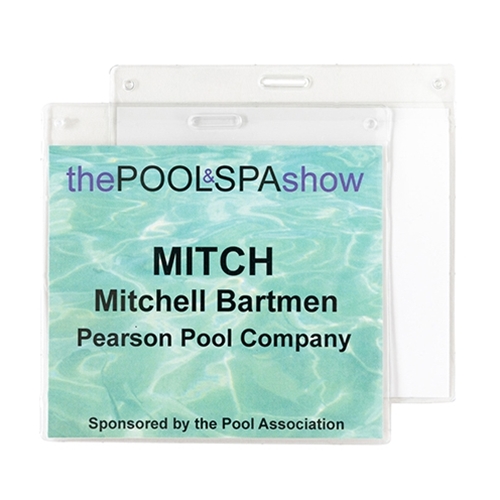 4 1/4" x 3 3/4" Trade Show Holder - 1 Slot