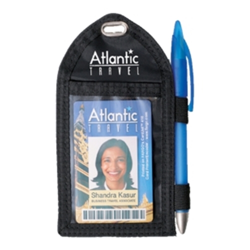 Imprinted Credential Neck Wallet