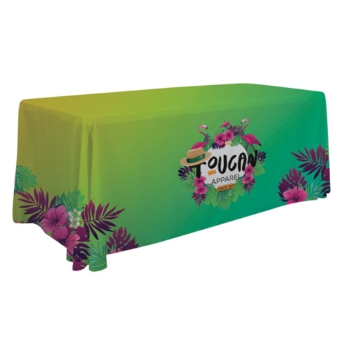 8' Table Cover -Dye Sub Imprint - Full Bleed