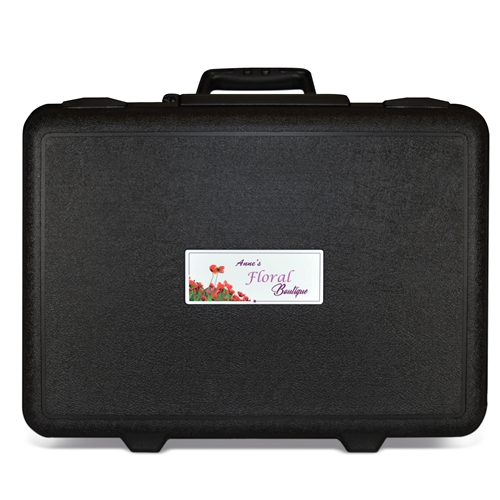  Textured Badge Attache  - Custom