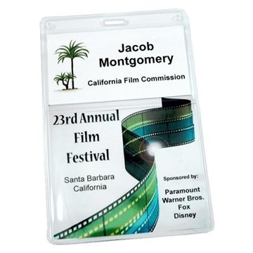 3 3/4" x 5 1/2" Standard 2 Pocket Holder - Slot