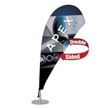 Tabletop Teardrop Sail Banner