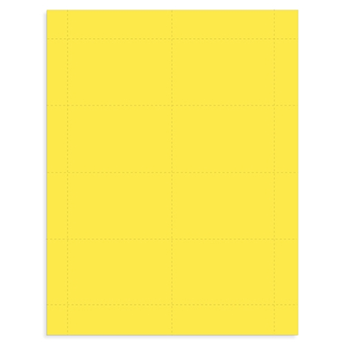  3 1/2" x 2 3/16" - Color ID Inserts - 500 pack