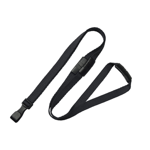 3/8" 3 Breakaway Lanyard - Plastic Hook