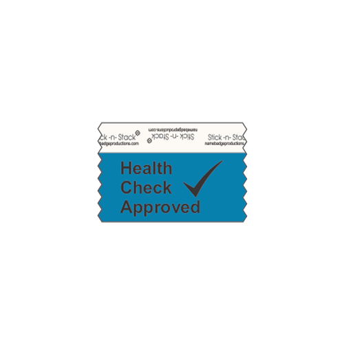 3" EZ Read Horizontal Ribbon - Health Check Approved