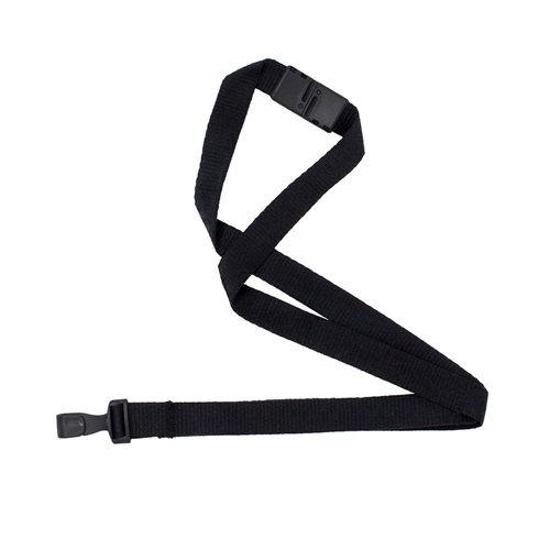 5/8" Fully Compostable Lanyard - Organic Plastic Clip